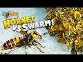 ONE Hornet vs Bee Swarm Protecting the Hive - Bee Simulator Gameplay