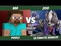 Push the Limit 12 - 808 (Steve) Vs. Zoo (Wolf) SSBU Ultimate Tournament