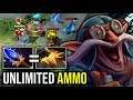 UNLIMITED AMMO..!! Aghanim Scepter 1st Item Gyrocopter by Jeyo 7.22d | Dota 2