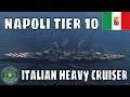 World of Warships Napoli Heavy Italian Cruisers Wows CA First Look