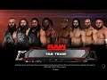 WWE 2K20 Roman Reigns's Team Smackdown VS Seth Rollins Team Raw on Raw Gameplay in Hindi