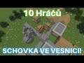 10 Hráčů se schovává ve vesnici! | Minecraft Event