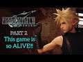 Final Fantasy VII REMAKE PART 2! The New Merc In Town!! | LIVESTREAM! #FFVIIR