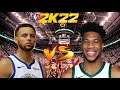 MILWAUKEE BUCKS VS GOLDEN STATE WARRIORS I SIMULATION GAME I NBA 2K21 BY CHANO TV