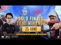PMNC 2021 | Zone Finals: Miramar Solo Day 1 | Perlawanan Solo Pemain PUBG MOBILE Utara!