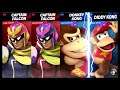 Super Smash Bros Ultimate Amiibo Fights – Request #20298 F Zero vs Donkey Kong
