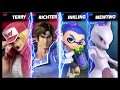 Super Smash Bros Ultimate Amiibo Fights   Terry Request #318 Terry & Richter vs Inkling & Mewtwo