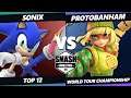 SWT Championship Top 12 - Protobanham (Min Min ) Vs. Sonix (Sonic) SSBU Ultimate Tournament