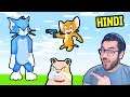 TOM & JERRY Multiplayer 😂 | PART 2 | Funny HINDI Gameplay | Hitesh KS