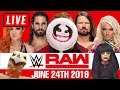 WWE Raw Live Stream - Full Show Watch Along June 24th 2019