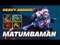 MATUMBAMAN PUDGE - HEAVY ARMOR! - Dota 2 Pro Gameplay