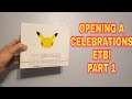 Opening A Celebrations ETB! (Part 1) #shorts