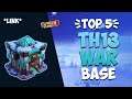 TOP 5 TH13 WAR BASE *WITH LINK* COC Town Hall 13 War Base Layout -  Anti 3 Star | Clash of Clans