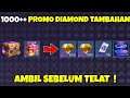 AMBIL BOX 1000 PROMO DIAMOND SEBELUM TELAT + TIKET DOUBLE 11 LOTTERY GRATIS EVENT 11.11 MLBB 2021