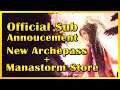 Archepass Revamp and Manastorm Crystal Store
