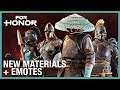 For Honor: New Materials and Emotes | Weekly Content Update: 05/13/2021 | Ubisoft [NA]