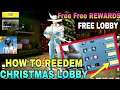 How To Redeem Christmas Lobby Event In Pubg Mobile Lite !! Redeem Christmas Lobby In Pubg Lite