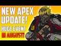 HUGE APEX LEGENDS NEWS! In-Game Event In August! Solo and PVE Modes? Apex Legends Mobile Coming!