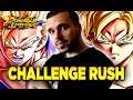 REUSSIR LE CHALLENGE RUSH ROUGE AVEC 2 TEAMS | DRAGON BALL LEGENDS
