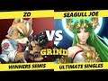Smash Ultimate Tournament - ZD (Fox) Vs. Seagull Joe (Palutena) - The Grind 76 SSBU Winners Semis