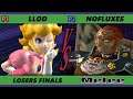 S@X 408 Online Losers Finals - lloD (Peach) Vs. NoFluxes (Ganondorf) Smash Melee - SSBM