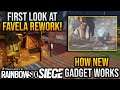 How The New Health Gadget Works! First Look At Favela Rework - Rainbow Six Siege North Star