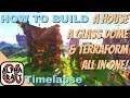 How to Build a Dome in Minecraft AND a House AND How to Terraform (Avomance on AlphaCraft 2020)