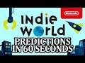 Indie World PREDICTIONS in 60 Seconds - Nindies Direct Winter 2019