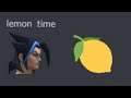 kayn eats a lemon