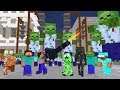 Monster School : ZOMBIE APOCALYPSE CHALLENGE - Minecraft Animation
