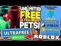 UNLIMITED FREE NEW ULTRA BEAST PETS IN NINJA LEGENDS!! *Roblox* (Giveaway)