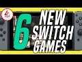 6 NEW Switch Games JUST ANNOUNCED + NEW GAME GIVEAWAY!! (2019 Nintendo Switch Games)
