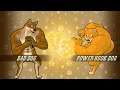 Bad dog vs Power hook dog / fight of animals