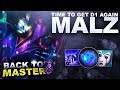 LET'S GET BACK TO D1! MALZAHAR! - Back to Master | League of Legends