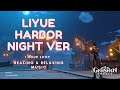 Liyue Harbor Night 1 Hour - Study and Sleep Music - Genshin Impact
