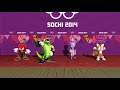 Mario & Sonic at the Sochi 2014 Olympic Winter Games - 4-Man Bobsleigh #84 (Team Vector)