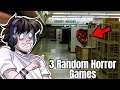 NO JOKE, I SH!T MYSELF PLAYING THESE HORROR GAMES | Three Random Horror Games