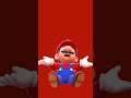 OH NOOOO! Mario goes Game Over 😱😰 #shorts