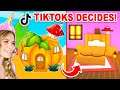 *TIKTOKS* Decide Our FALL BUILD In Adopt Me! (Roblox)
