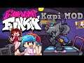 DDR VS FNF KAPI MOD Rebutan Pacar - Friday Night Funkin' KAPI Archade Showdown FNF Indonesia