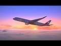 Emirates A350-900 Sunrise Take Off Phuket Airport  |  X-Plane 11