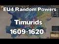 EU4: Timurids 1609-1620