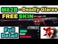 Free Fire Rank Token M82B Skin Ability with Attributes (DEADLY GLARES)
