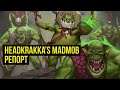 Hedkrakka’s Madmob vs Morgok's Krushas. WU. Battle report @Gexodrom