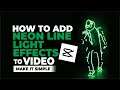 How to Edit Neon Light Effect Videos on Android with CapCut