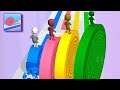 Layers Roll 🌈🌌🧻 All Levels Walkthrough Mobile Gameplay iOS,Android NEW GAME BIG UPDATE !! #shorts