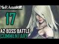 Nier Automata Walkthrough Part 17 - 2B & 9S Vs A2 Boss Battle