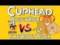 RiggyRob VS The Root Pack in "Botanic Panic!" - Cuphead Boss Fight Twitch Highlight #1