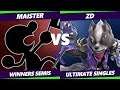 Smash Ultimate Tournament - Maister (Game & Watch) Vs. ZD (Wolf, Fox) - S@X 314 SSBU Winners Semis