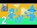 TINY BATTLE - Walkthrough Gameplay Part 2 - LEVELS 4-5 (iOS Android)